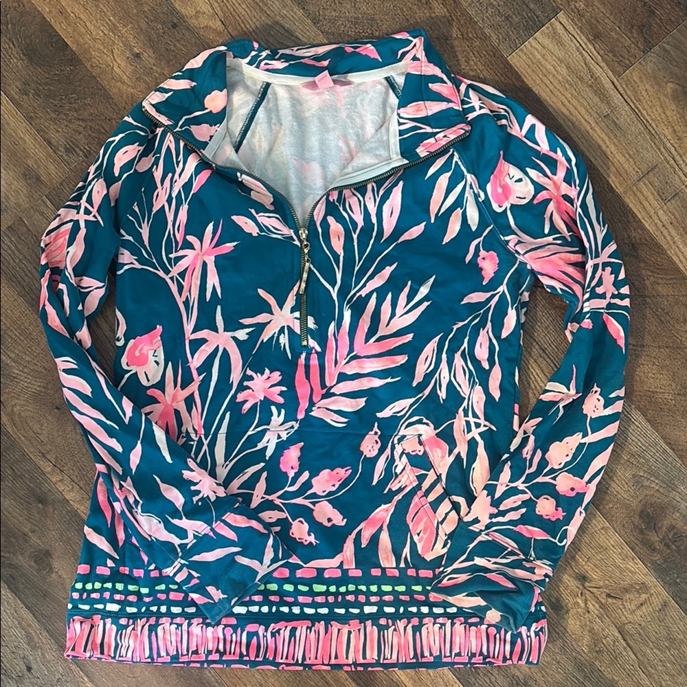 Lilly Pulitzer Popover Sweatshirt size S